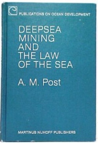 Deepsea mining and the law of the sea