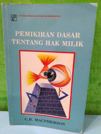 Pemikiran Dasar Tentang Hak Milik