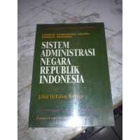 Sistem administrasi negara Republik Indonesia