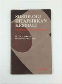 Sosiologi Ditafsirkan Kembali: Esei Tentang Metode Dan Bidang Kerja