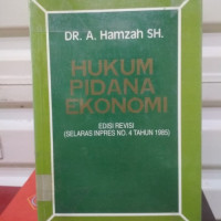 Hukum pidana ekonomi