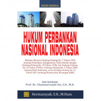 Pengantar Hukum Perbankan Indonesia