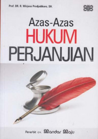 Azas-azas hukum perjanjian