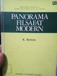 Panorama Filsafat Modern