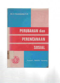 Perubahan dan perencanaan sosial